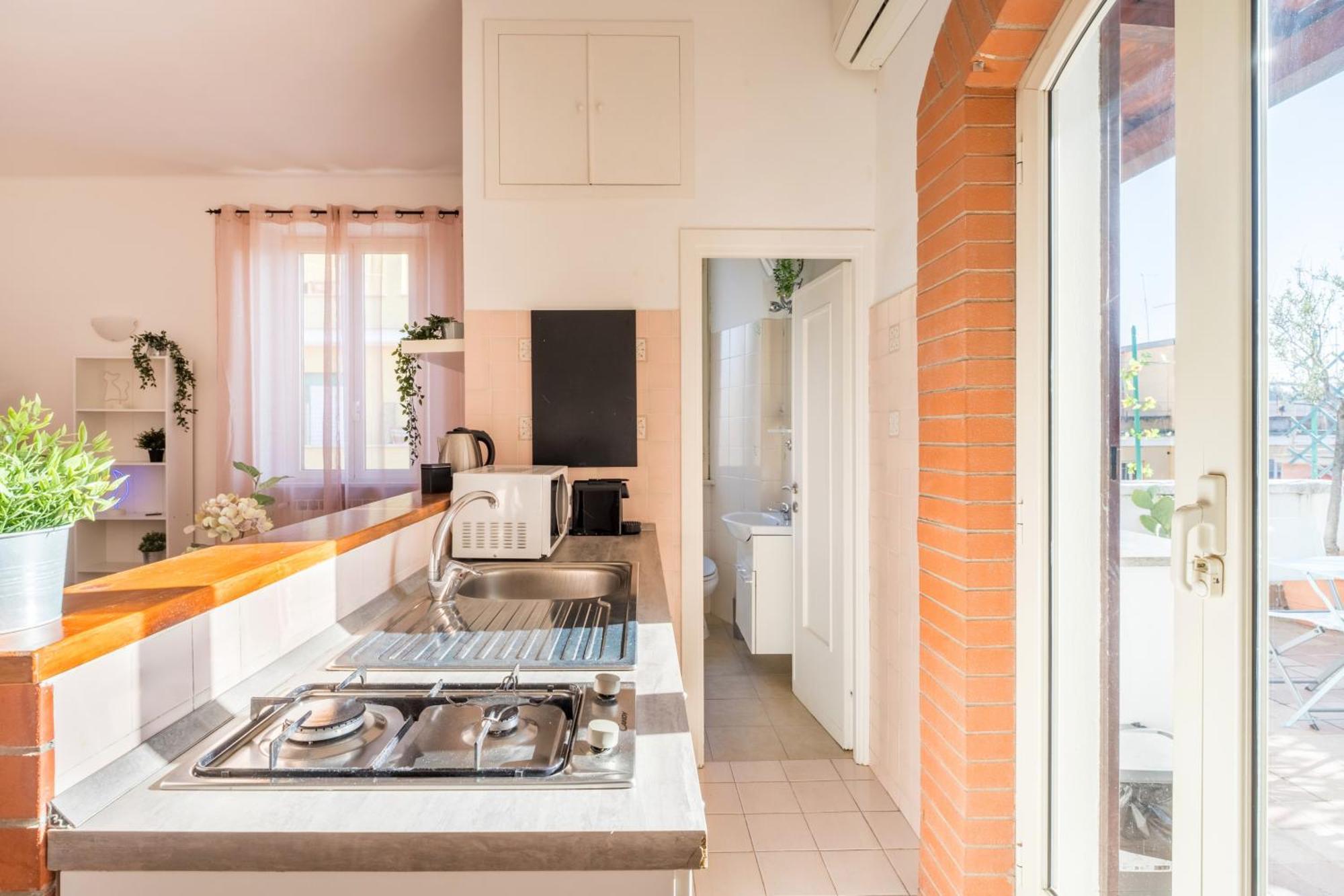 רומא Welcome Dhome - Cozy Penthouse With St. Peter View מראה חיצוני תמונה